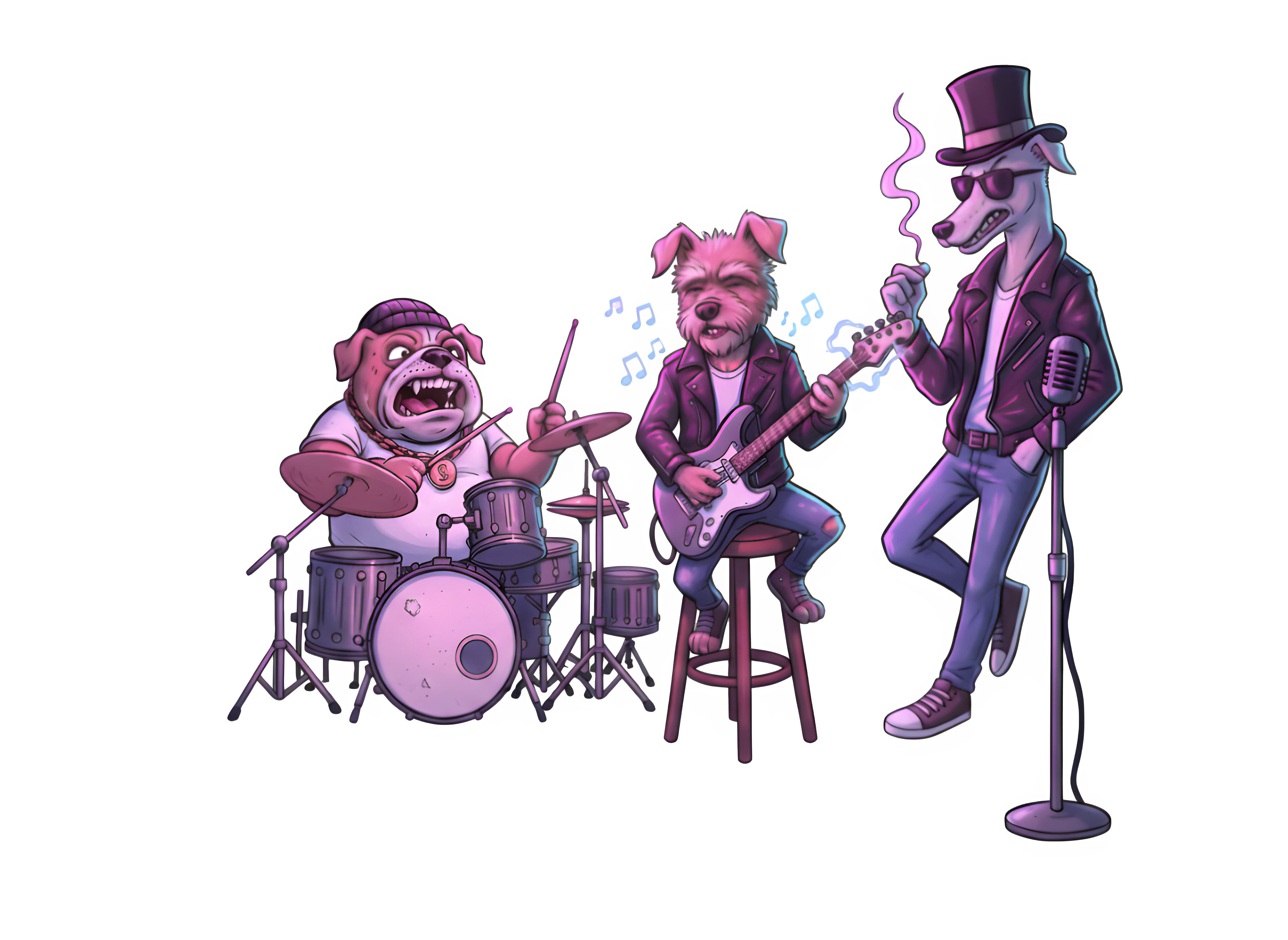 Backstreet Dogs Characters